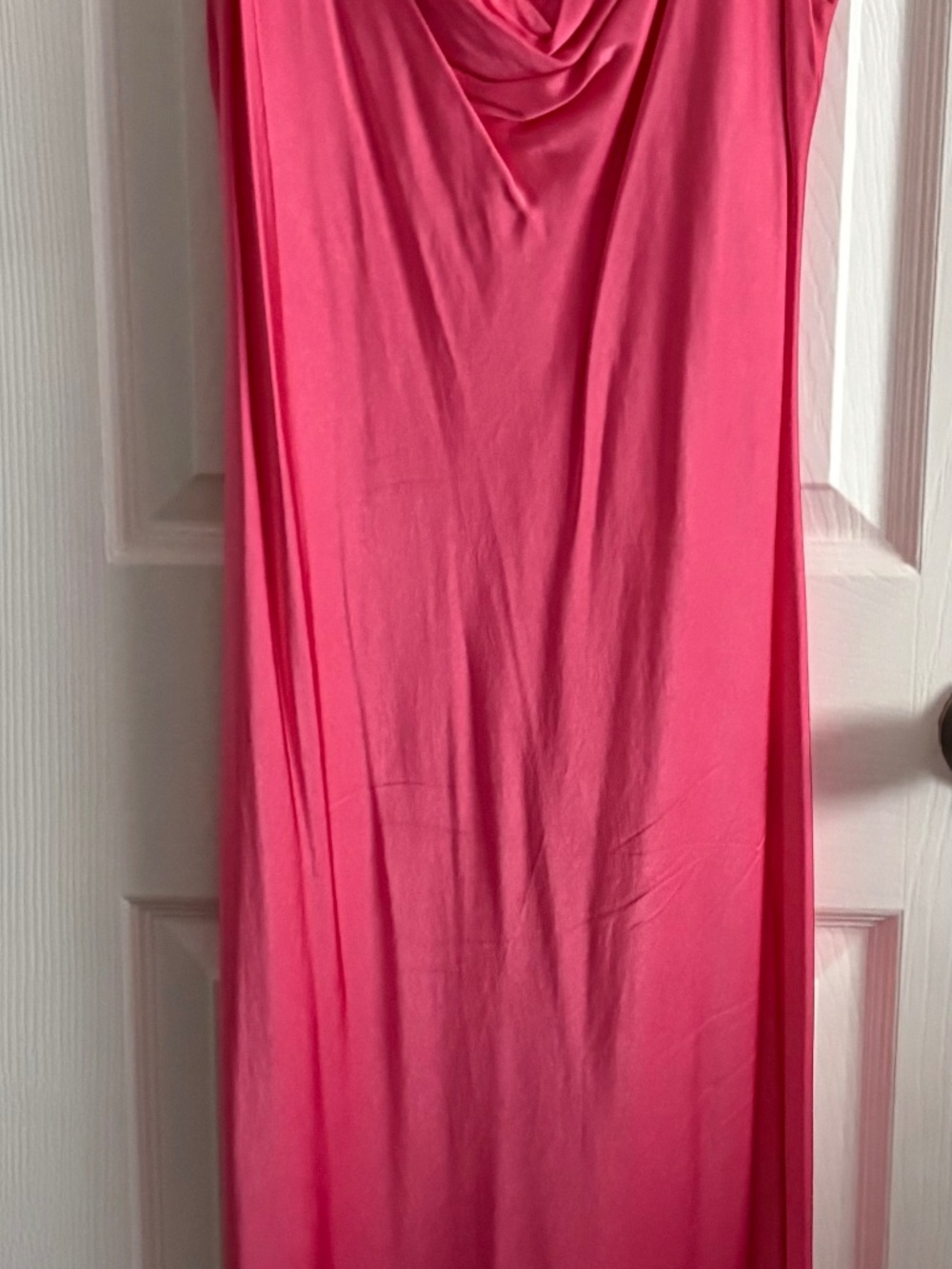 Zara Pink Midi Slip Dress Sz Lg